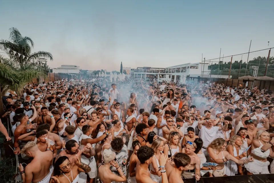 Main event at The White Party