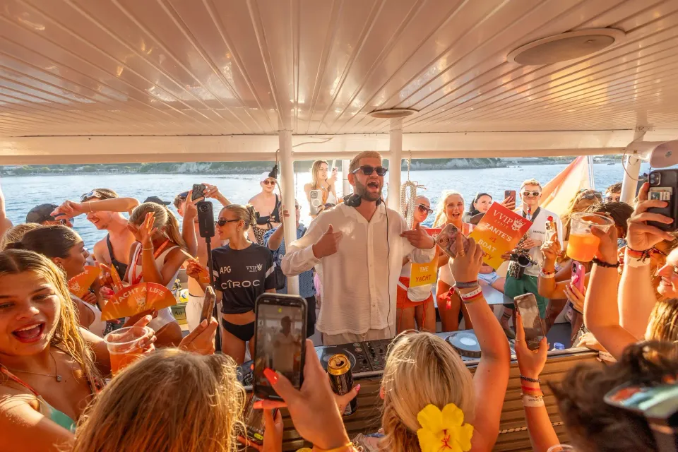 The yacht party at VVIP Yacht Party