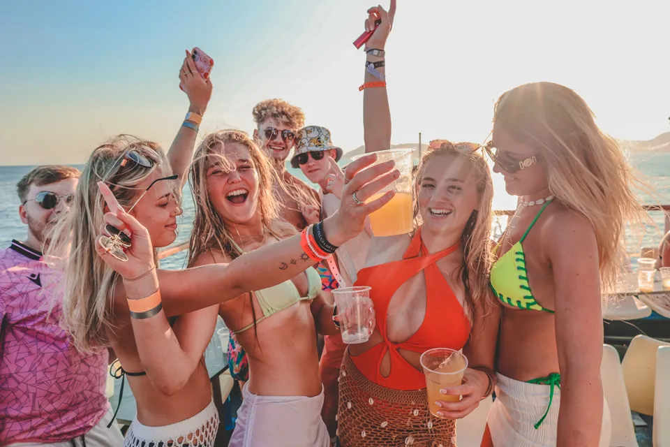 best zante boat party 