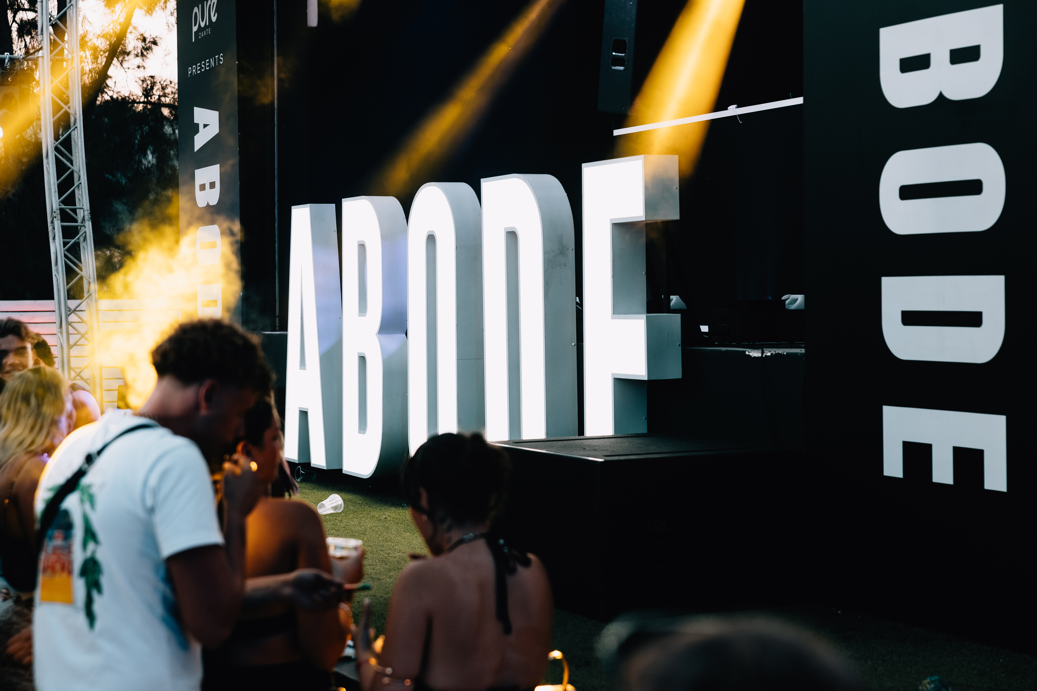 The atmosphere at Abode at Pure Beach Club
