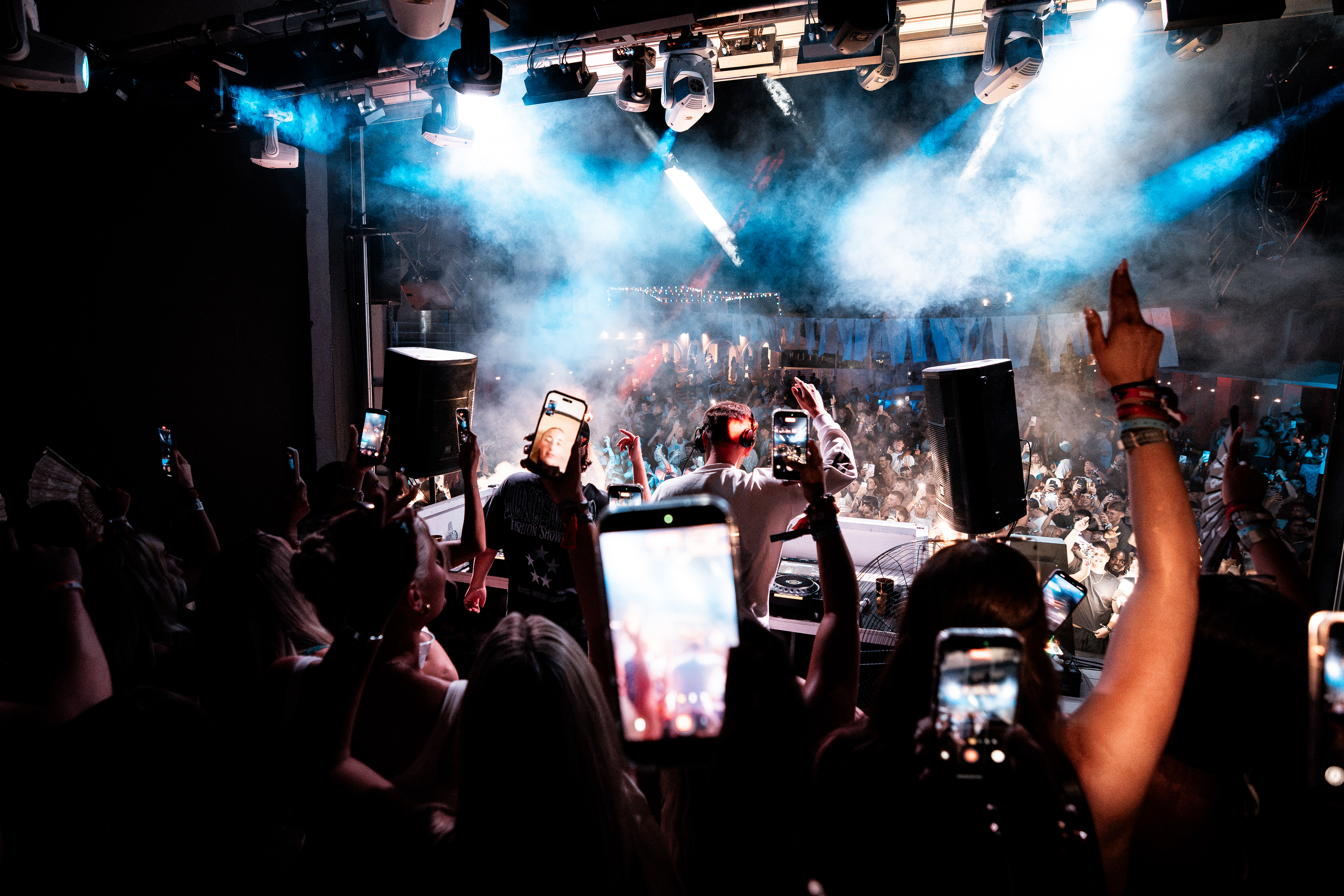 The atmosphere at Abode at Pure Beach Club