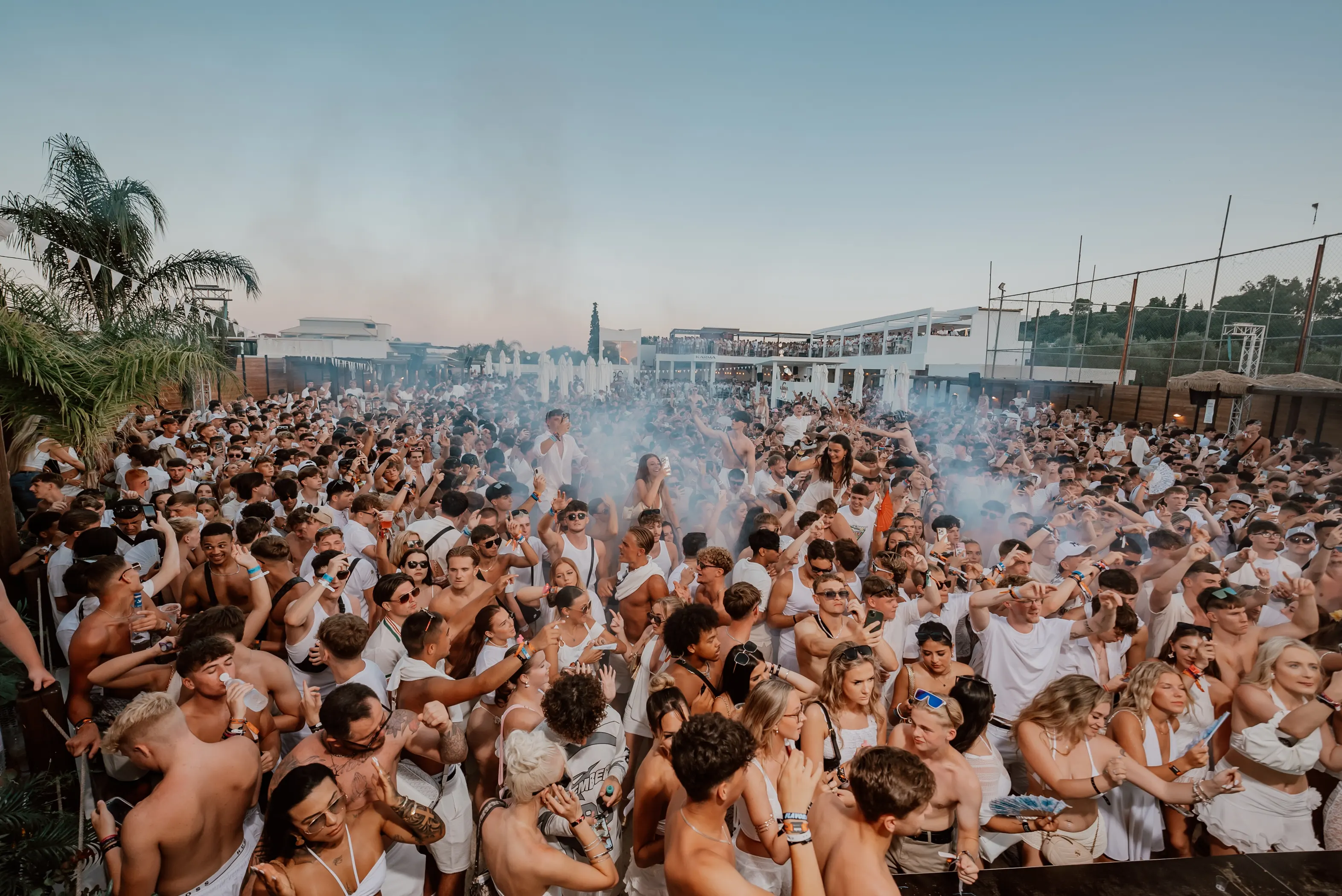 Main event at The White Party