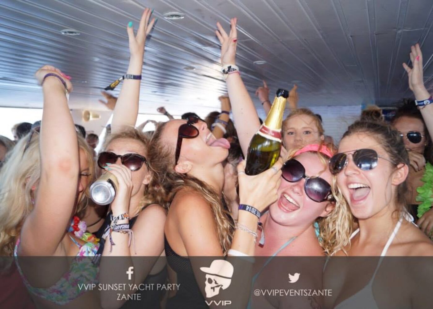 SWANSEA GIRLS zante-boat-party-photos