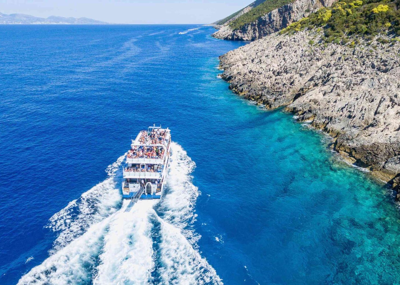 yacht trip zante